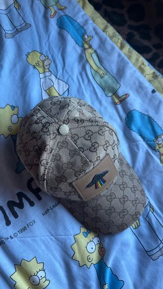 Gorra Gucci Beige y Marrón
