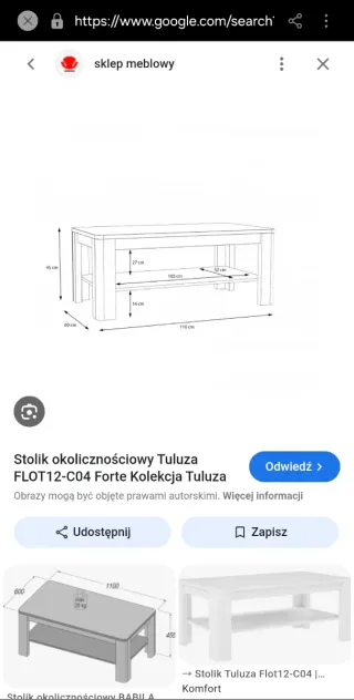 Mesa de centro de madera