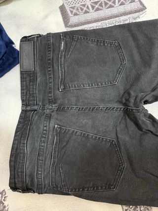 Pantalones vaqueros negros Pull&Bear