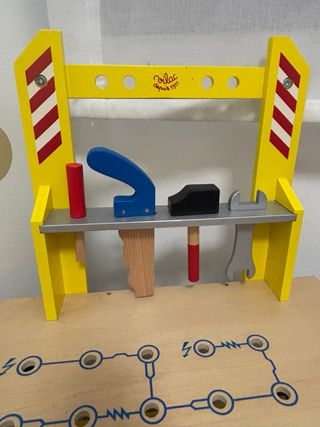 Banco Taller de trabajo para niños