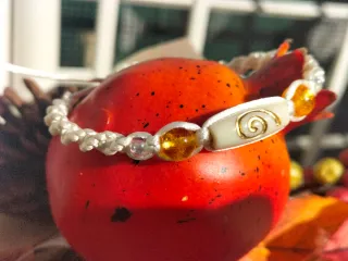 Bracciale handmade con Citrino