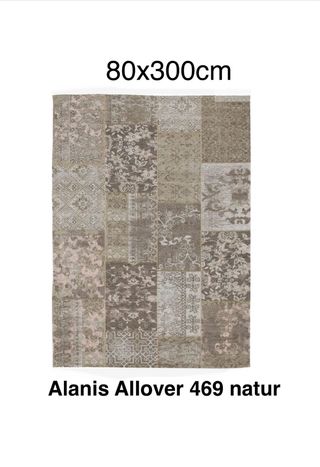 Alfombra Vintage 80x300cm NUEVA