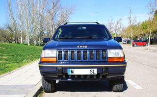 Jeep Grand Cherokee 1995 V8 5.2 ZJ Limited azul