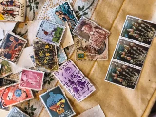 Colección sellos de diferentes países,en buen esta