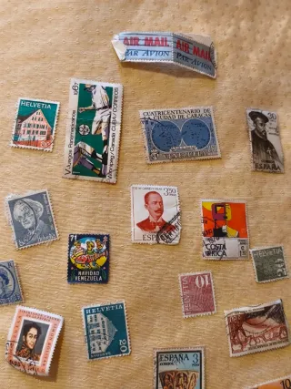 Colección sellos de diferentes países,en buen esta