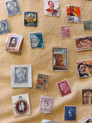 Colección sellos de diferentes países,en buen esta