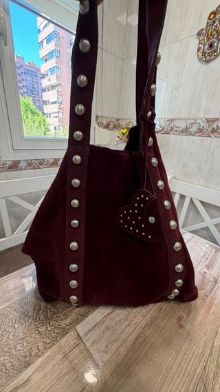 Bolso Parfois Piel Morado Nuevo