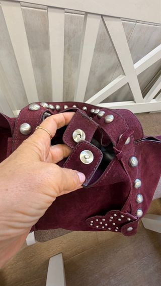 Bolso Parfois Piel Morado Nuevo