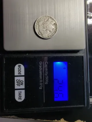 Francia 50 cent 1887 plata