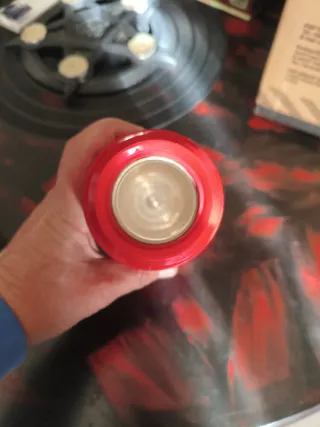 Thermos Thermostand Vintage Rosso Bianco