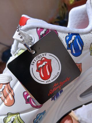 Skechers Rolling Stones Talla 37 y 38 Nuevas