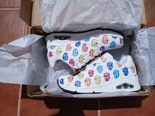 Skechers Rolling Stones Talla 37 y 38 Nuevas