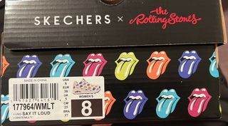 Skechers Rolling Stones Talla 37 y 38 Nuevas