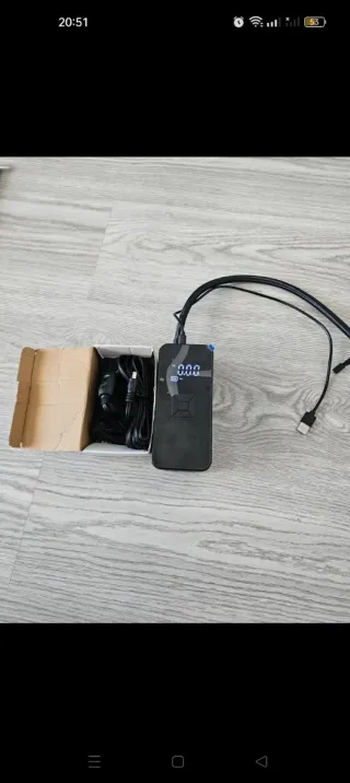 Bomba de Aire Portátil Eléctrica