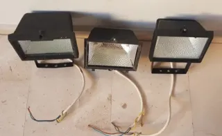 3 Focos Halógenos 150W