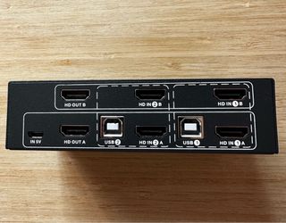 PWAY HDMI USB2.0 KVM Switch 2 Port