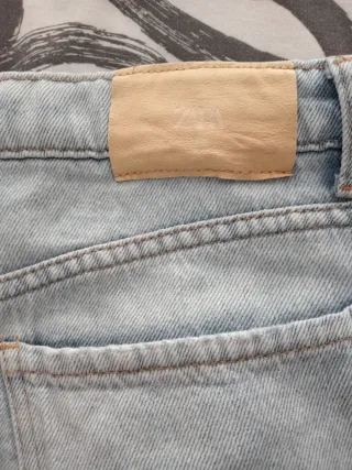 Falda vaquera larga niña