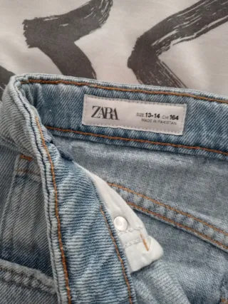 Falda vaquera larga niña