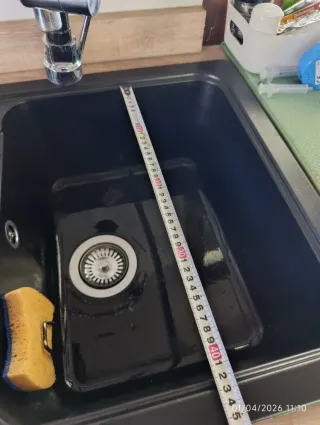 Fregadero de cocina negro