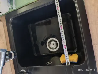 Fregadero de cocina negro