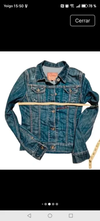 Chaqueta vaquera Y2K Miss Sixty Awel ja!