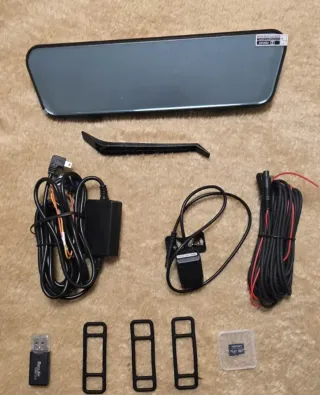 Dash Cam Espejo Táctil 10 Full HD