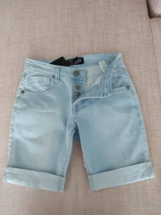 Bermudas vaqueras Gold Talla 36