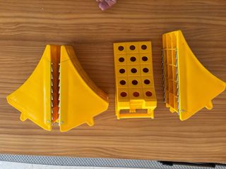 4 Calzos para Rueda Amarillos