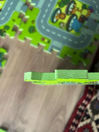 Alfombra, suelo, Puzzle Infantil Ciudad