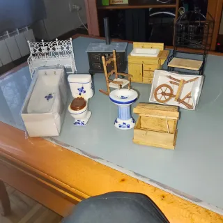 Lote Miniaturas Baño y Cocina