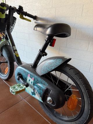 Bici infantil Btwin con cesta