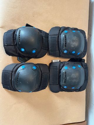 Protecciones Oxelo para patinar (rodillas y codos)