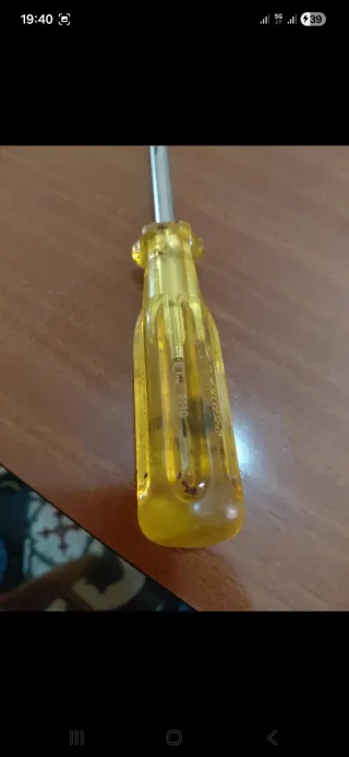 Cacciavite a taglio Vanadium 7x1 x 150 punta piana