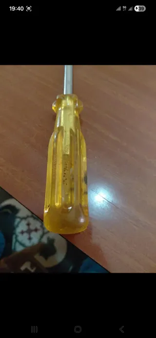 Cacciavite a taglio Vanadium 7x1 x 150 punta piana