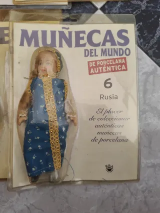 Lote Colección Muñecas del Mundo Porcelana (RBA)