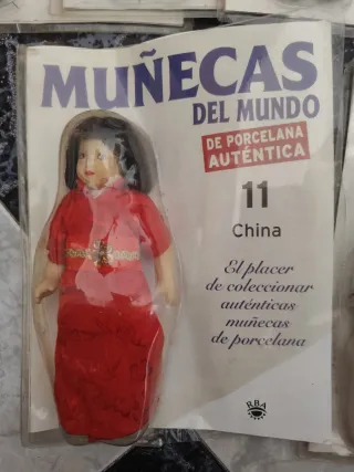 Lote Colección Muñecas del Mundo Porcelana (RBA)
