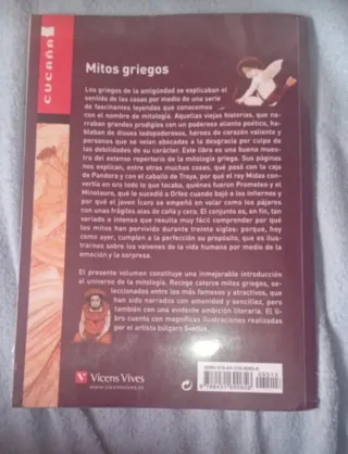 libro "Mitos Griegos"