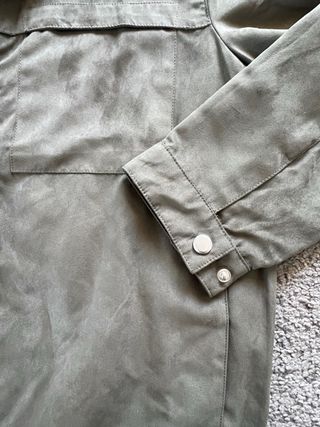 Chaqueta Springfield efecto ante verde Talla M