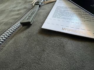 Chaqueta Springfield efecto ante verde Talla M