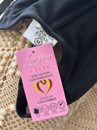 Faja moldeadora negra talla M