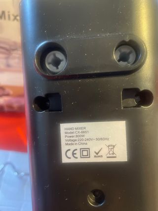 Batidora de mano eléctrica 800W CX-6651