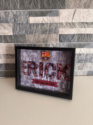 Cuadro personalizado FC Barcelona