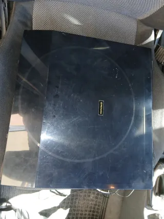 Toca discos Pioneer negro/plata