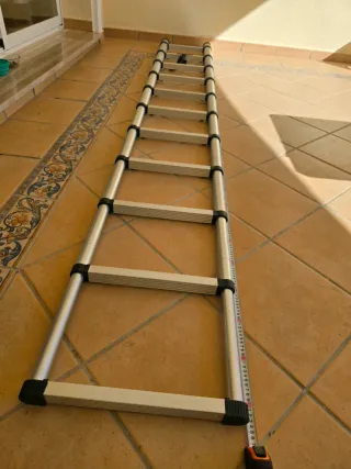 Escalera telescópica 3,20m - 150kg