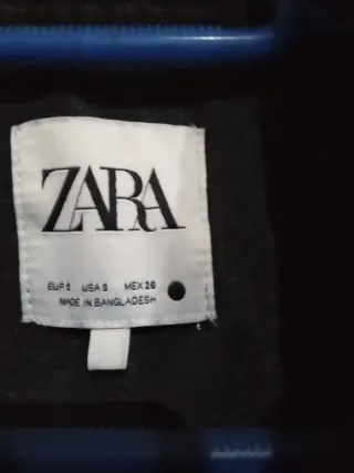 Vestido negro corto talla S