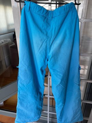 Pantalón de esquí azul chico