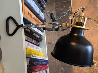 Lámpara Negra Ranarp con Pinza