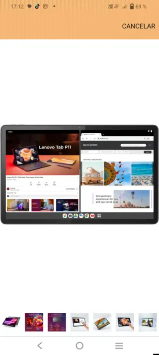 Lenovo Tab P11 (2nd Gen) Gris Oscuro