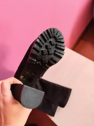 Botas altas mujer negras