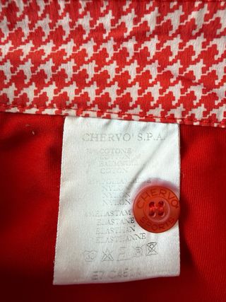 Falda golf Chervo Roja